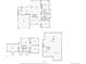 Detailed floor plan of the first floor and basement at 6141 W Evans Pl, Lakewood, CO 80227