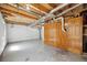 Unfinished basement space with large closets, and exposed ceiling at 11753 Elizabeth Cir, Thornton, CO 80233