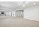 Finished basement with recessed lighting, built-in entertainment center, and multiple doorways leading to other rooms at 297 N Coolidge Way, Aurora, CO 80018