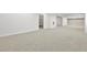 Spacious finished basement with neutral carpet and recessed lighting, perfect for entertaining at 297 N Coolidge Way, Aurora, CO 80018