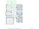 Detailed floor plan of first floor showing room dimensions and layout of home at 297 N Coolidge Way, Aurora, CO 80018
