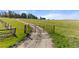 A rustic gated entrance to a sprawling property with lush greenery and a serene, rural setting at 10522 Bayou Gulch Rd, Parker, CO 80134