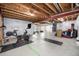 Unfinished basement offering space for workout equipment and storage, perfect for customization and adding value to the home at 9603 Dunning Cir, Highlands Ranch, CO 80126