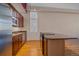 Bright kitchen with stainless steel appliances, island, and plenty of counter space at 190 Roslyn St # 802, Denver, CO 80230