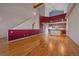 Bright and airy living space with hardwood floors and an open-concept kitchen creating a seamless and modern feel at 190 Roslyn St # 802, Denver, CO 80230