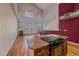 Open living space features fireplace, hardwood floors, and lots of natural light at 190 Roslyn St # 802, Denver, CO 80230