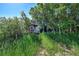 Exterior view of a two-story home surrounded by mature trees and lush greenery at 4380 Sandstone Dr, Monument, CO 80132