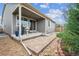 Backyard featuring a covered patio, lush greenery, and a well-maintained landscape, perfect for outdoor enjoyment at 17409 Springfield Dr, Parker, CO 80134