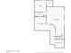 Detailed floor plan of the basement, showcasing the layout of rooms and utility spaces at 17409 Springfield Dr, Parker, CO 80134