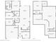 Detailed floor plan of the house, showcasing the layout of rooms on the first floor and basement at 17409 Springfield Dr, Parker, CO 80134