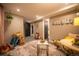 Basement living space features a cozy sitting area and ample room at 3125 Xenon St, Wheat Ridge, CO 80215
