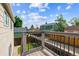 Spacious deck overlooking the backyard and neighborhood at 98 N Quicksilver Ave, Castle Rock, CO 80104