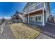 Exterior of home featuring a backyard and deck, great for outdoor living at 2153 Abigail Ln, Castle Rock, CO 80104