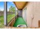 Outdoor patio with wooden fence for privacy and relaxation at 865 S Quebec St # 101B, Denver, CO 80247