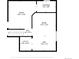 Floor 1 of floor plan featuring two rooms, storage, bar, and utility at 10890 Depew Pl, Broomfield, CO 80020