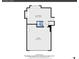 The floorplan of the home's 1334 sq ft lower level includes Gathering room, bath, and garage at 5826 S Jebel Way, Centennial, CO 80015