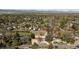 Panoramic aerial shot of the neighborhood, showcasing the property's desirable location and natural beauty at 8 Lindenwood Dr, Littleton, CO 80120