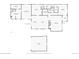 Layout of the floor plan showing the bedroom, bathroom, kitchen, and garage locations at 1275 Fairfax St, Denver, CO 80220