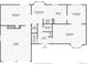 Detailed floor plan showcasing the layout of the main level, including the living room, kitchen, and Gathering room at 1409 S Moline St, Aurora, CO 80012