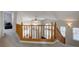 Loft area with views of the living room, stairs and vaulted ceilings at 19414 E Mann Creek Dr # C, Parker, CO 80134