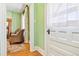 Cozy living room featuring hardwood floors and neutral colored walls at 4054 Wyandot St, Denver, CO 80211