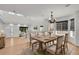 Elegant dining room featuring high ceilings, natural light, and an open layout, perfect for Gathering gatherings at 5131 Netherland St, Denver, CO 80249