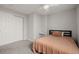 Bedroom with closet and comfortable bed at 527 English Sparrow Trl, Highlands Ranch, CO 80129