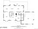 Detailed first floor plan showing layout of kitchen, living room, dining room, and garage at 46093 Bristlecone Ct, Parker, CO 80138