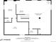 Detailed basement floor plan showing layout of recreation room, bedroom, utility room, and bathroom at 46093 Bristlecone Ct, Parker, CO 80138