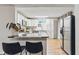Stylish kitchen with marble countertops, stainless steel appliances, and modern cabinetry at 1515 Sagrimore Cir, Lafayette, CO 80026
