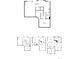 Detailed floor plan showcasing the basement and recreation room layouts at 4704 Cedar Glen Pl, Castle Rock, CO 80109