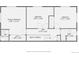 Second floor plan showing the bedrooms, bathroom and walk-in closet at 13805 W 82Nd Ave, Arvada, CO 80005