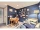 Home office with a desk, chair, and inspiring gallery wall at 1945 W 102Nd Ave, Thornton, CO 80260