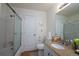 Bathroom featuring a shower and toilet at 865 S Quebec St # 302A, Denver, CO 80247