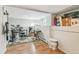 Finished basement area with musical instruments and storage at 1970 Willow St, Denver, CO 80220