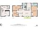 Full floor plan with dimensions of the kitchen, living room, and primary bedroom at 1970 Willow St, Denver, CO 80220