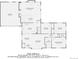 Two-story home floor plan, showing kitchen, living room, and bedrooms at 7005 S Ash Cir, Centennial, CO 80122