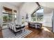 Bright open-concept living space with a kitchen, dining area, and backyard views at 2250 Highlands Dr, Breckenridge, CO 80424