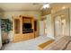 Bright and spacious bedroom with vaulted ceilings and ample storage space at 10253 Fairgate Way, Highlands Ranch, CO 80126