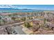 Aerial view of residential area featuring lake and mountain views at 9411 W 89Th Cir, Westminster, CO 80021