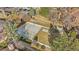 Aerial view showcases a shared playground, a full basketball court and green space at 9411 W 89Th Cir, Westminster, CO 80021