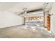 Spacious garage with overhead door, offering ample storage and convenient access to the outdoors at 50 Cooney Ct, Breckenridge, CO 80424