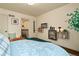 Cozy bedroom with stylish decor and comfortable furnishings at 325 E 7Th Ave, Denver, CO 80203