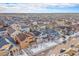 Stunning aerial view of a quiet neighborhood with well-maintained homes at 22870 E Chenango Ave, Aurora, CO 80015