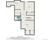 Basement floor plan showing layout of recreation room, bedroom, and bath at 22870 E Chenango Ave, Aurora, CO 80015