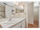 Bathroom featuring a spacious vanity and natural lighting at 6495 E Happy Canyon Rd # 171, Denver, CO 80237