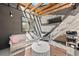 Outdoor patio with string lights, a grill, and comfortable seating for relaxing or entertaining at 4426 Utica St, Denver, CO 80212