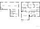 Detailed floor plan showcasing the layout of the home's two floors, including room dimensions at 26818 E 1St Pl, Aurora, CO 80018