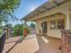 Outdoor back deck providing beautiful outdoor space for relaxing or entertaining with scenic views at 6844 S Detroit Cir, Centennial, CO 80122