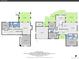 Complete home floor plan, showing lower and main levels with dimensions and layout at 6844 S Detroit Cir, Centennial, CO 80122